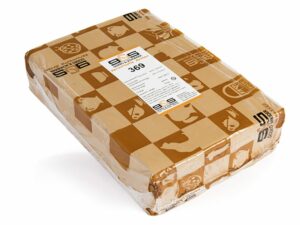 Klei 369, zalm met chamotte 0 - 0,5 mm 25%