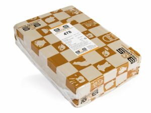 Klei 478, wit met chamotte 0 - 2 mm 25%