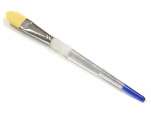 E5910 Penseel Gussow tongvorm vlak 1"