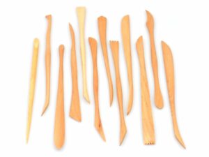 Mini Modeling tools kits 12st, 15 cm small