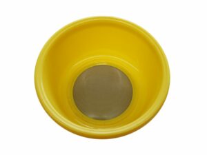 Glazuurzeef geel/groen 120 mesh