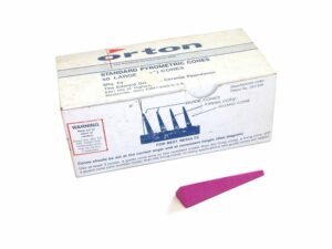 Orton cones large, 596 - 611°C