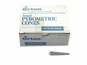 Orton cones small,  815- 839°C