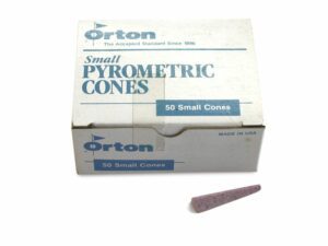 Orton cones small, 739- 760°C
