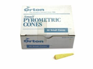 Orton cones small, 679- 693°C