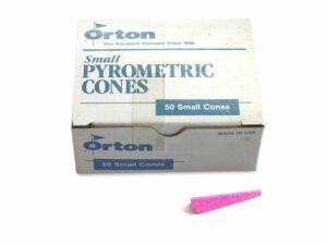Orton cones small, 604- 619°C