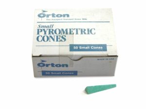 Orton cones small, 587- 597°C