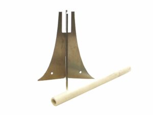 Keramiek buis standaard 70/60 met 8mm buis 100 mm lang
