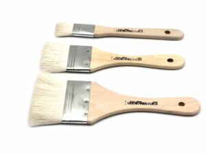 E43057243 Platte kwasten set 3 stuks