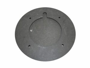 Master bat 2 Fibro zwart 12mm, gesloten midden