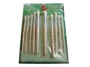 School Kwastjes set 10 stuks