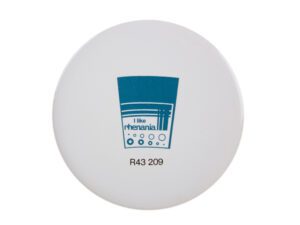 43209 Opglazuur Pauwblauw