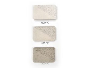 Klei 258, creme-zwart met chamotte 0 - 0,5 mm 25%