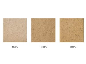 Klei Terrazzo Umbra 4020, khaki met chamotte 0 - 2 mm 40% (op = op)