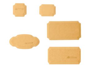 Set plaque vormen, 5 stuks