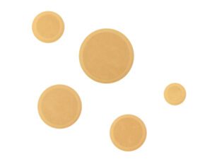 Set rond zachte rand vormen, 5 stuks