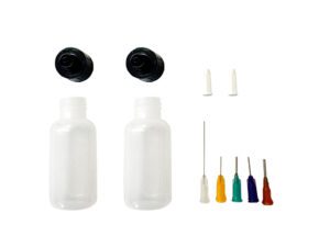 Decoratie toolset met 4 naalden en flesjes