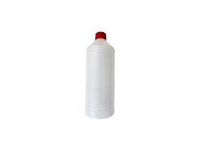 Fles met dop rood 500 ml