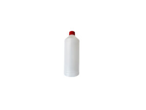 Fles met dop rood 250 ml