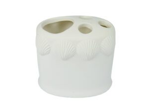 Tooth brush holder h. 10,5 cm.