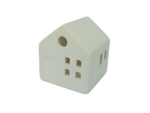 Biscuitvorm Huisje voor waxinelicht, Maat S