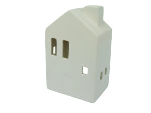 Biscuitvorm Huisje voor waxinelicht, Maat L