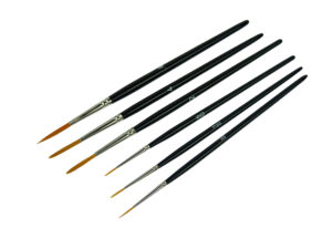 Glazuurkwast liners, 6 stuks