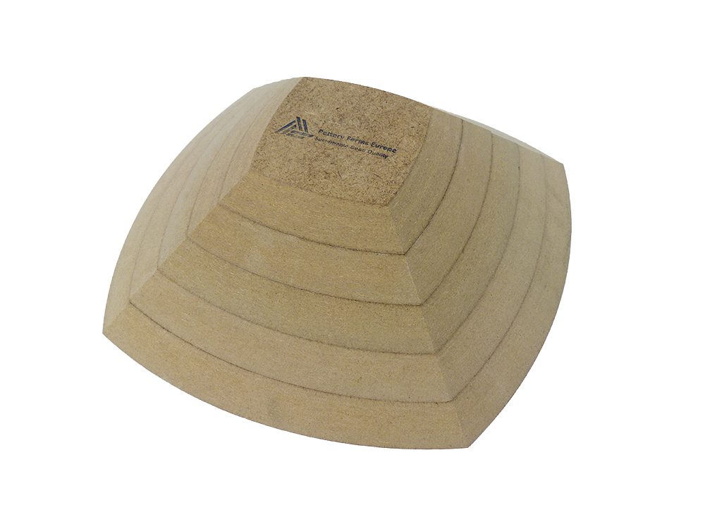 Sferische vierkant set, 5 stuks