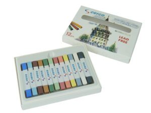 SDK Set Onderglazuur decoratie krijtjes (12 pcs)