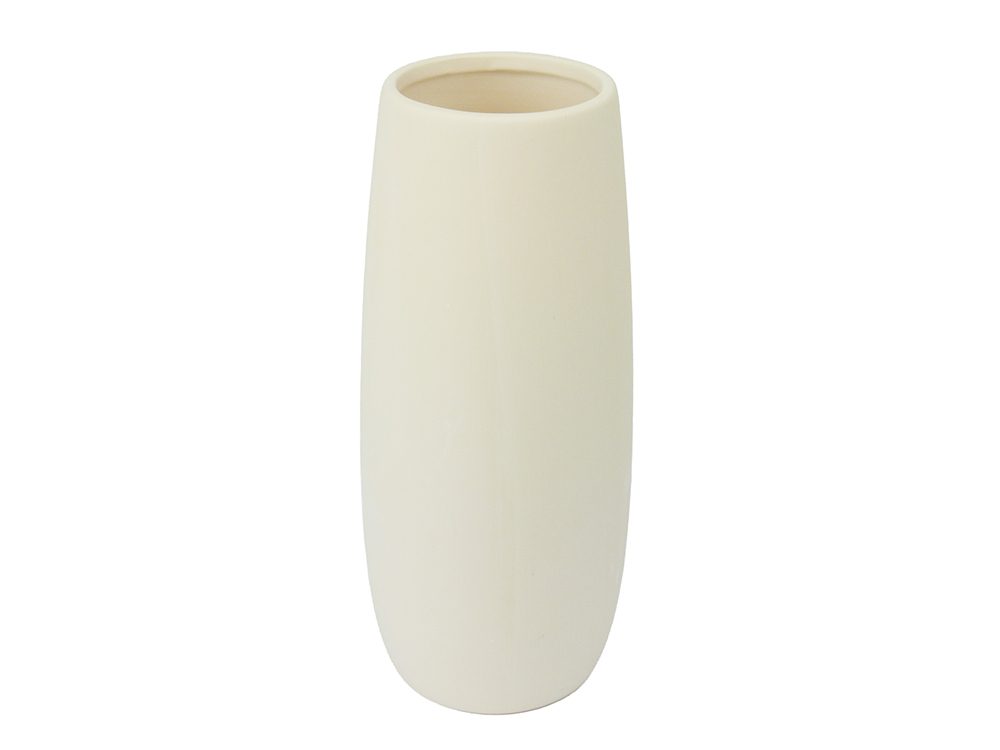 Biscuitvorm vaas rond