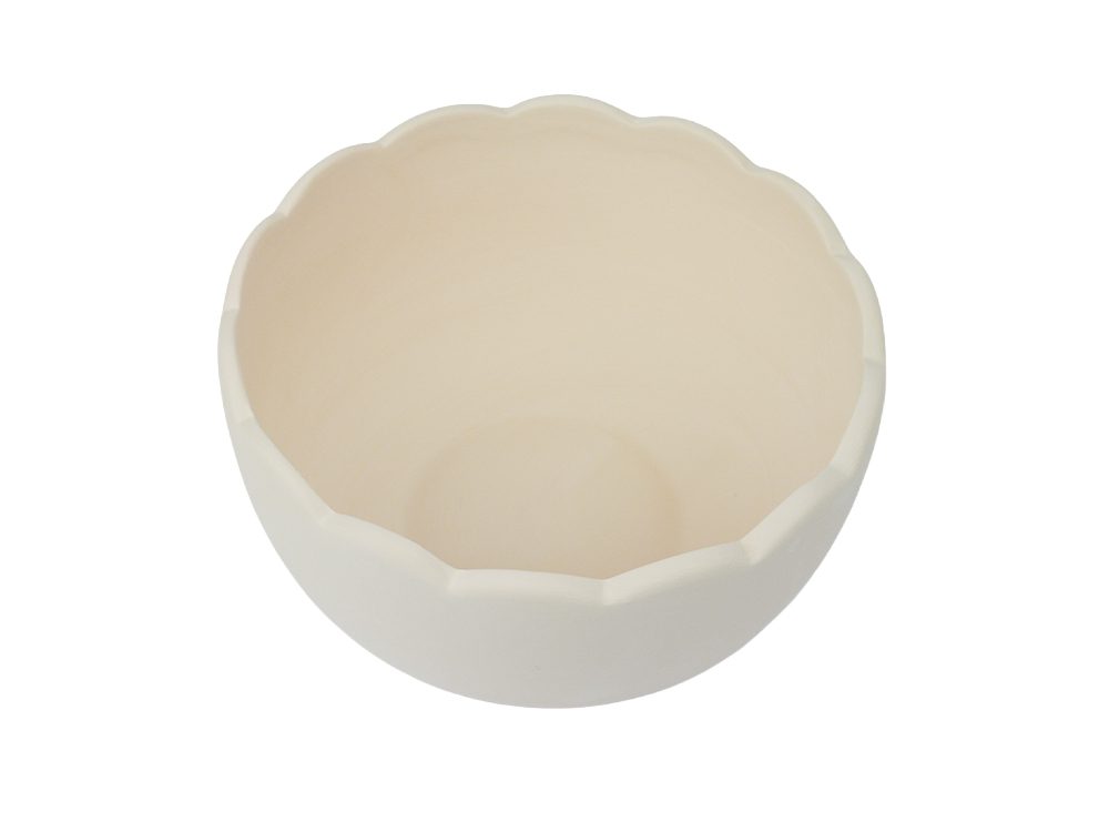 Biscuitvorm kom met gegolfde rand - Afbeelding 2