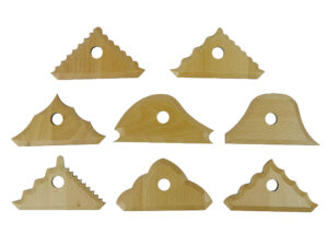 8-delige Set Ribs voor draaien