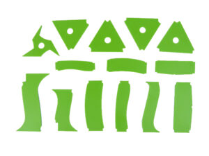 14-delige Set Ribs voor draaien