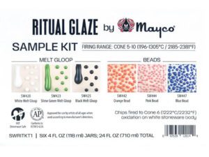 Steengoed Ritual set met 6 glazuren