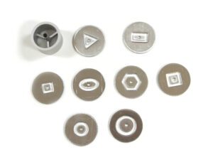Holle accessoires, 8 stuks voor hand extruder FMC020