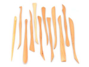 Mini Modeling tools kits 12st, 15 cm small